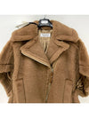 NEWMANTO Teddy Cape Camel 2424736342600 001 - MAX MARA - BALAAN 4