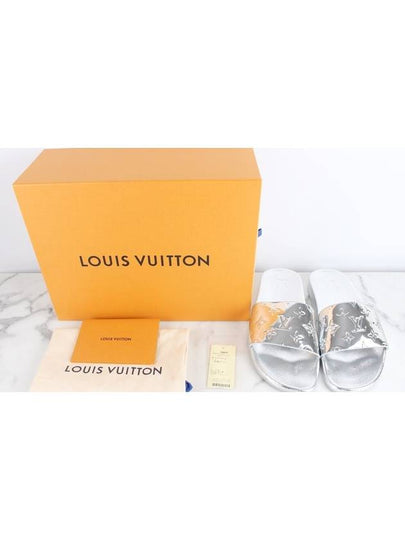 Waterfront Mule Silver 7 5 - LOUIS VUITTON - BALAAN 2