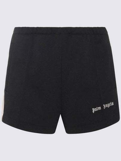 Short Pants PWCL005S24FAB0011003 Black - PALM ANGELS - BALAAN 2