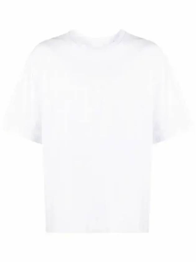 Guizy Back Logo Short Sleeve T-Shirt White - ISABEL MARANT - BALAAN 2