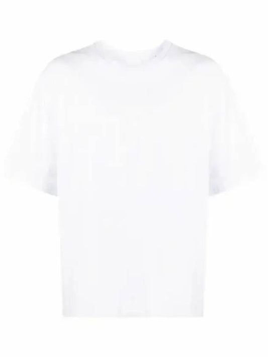 Guizy Back Logo Short Sleeve T-Shirt White - ISABEL MARANT - BALAAN 2