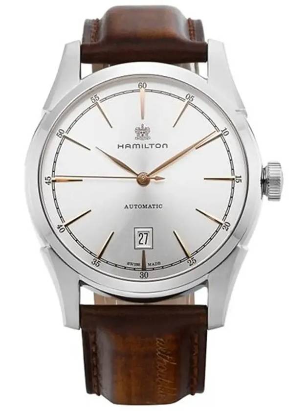 Men's American Classic Spirit of Liberty Watch Brown - HAMILTON - BALAAN 5