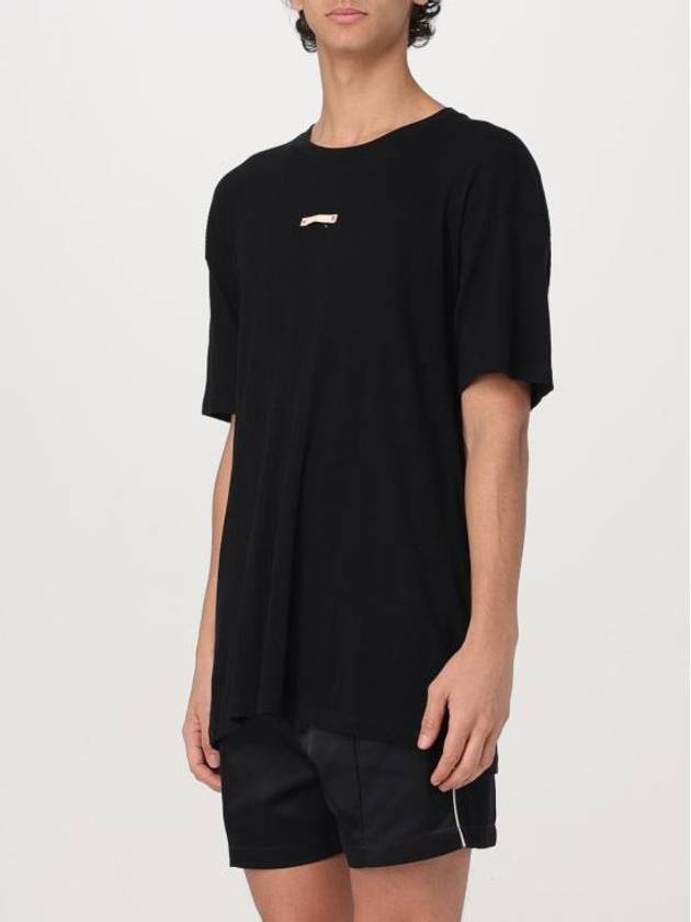 Logo Patch Short Sleeve T-Shirt Black - MAISON MARGIELA - BALAAN 5