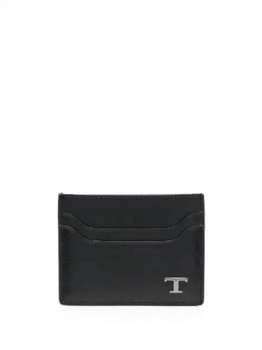 T Timeless Metal Logo Card Wallet - TOD'S - BALAAN 1