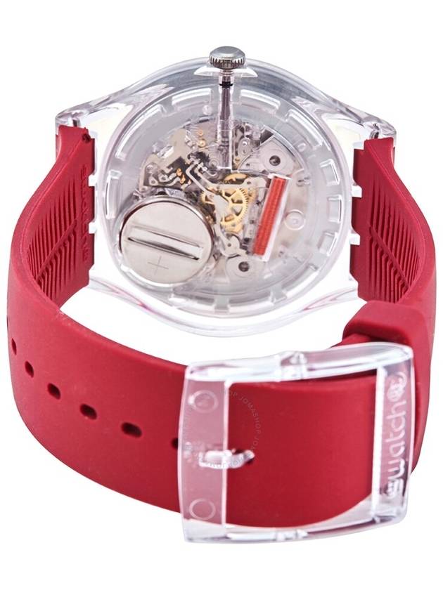 Swatch POLARED Quartz Red Dial Ladies Watch SUOK717 - SWATCH - BALAAN 3