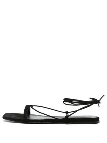 IDomestic ShippingI 24 The Suede Tie Sandal 242 WAS2053 LE0012 001 kr 204886 - TOTEME - BALAAN 1