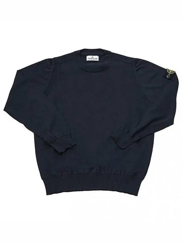 Wappen Crew Neck Junior Knit 7616502A4 V0020 1020441 - STONE ISLAND - BALAAN 1