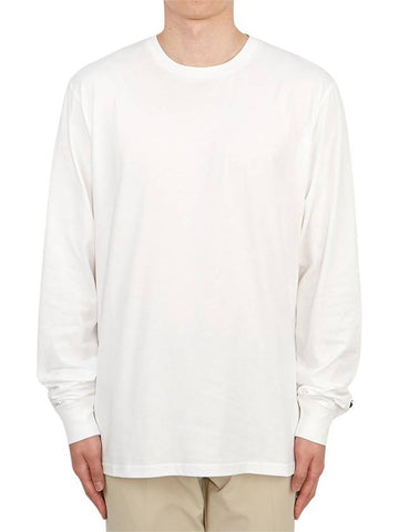 Base Long Sleeve T-Shirt White - CARHARTT WIP - BALAAN 1