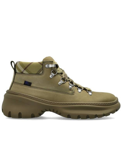 Scoot Hike Nubuck Walker Boots Swamp - BURBERRY - BALAAN 2