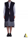 Super oversized sleeveless classic sports coat FBC903H F0584 415 - THOM BROWNE - BALAAN 1