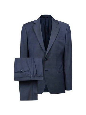 Men s Micro Dot Pattern Single Suit Navy - GIORGIO ARMANI - BALAAN 1