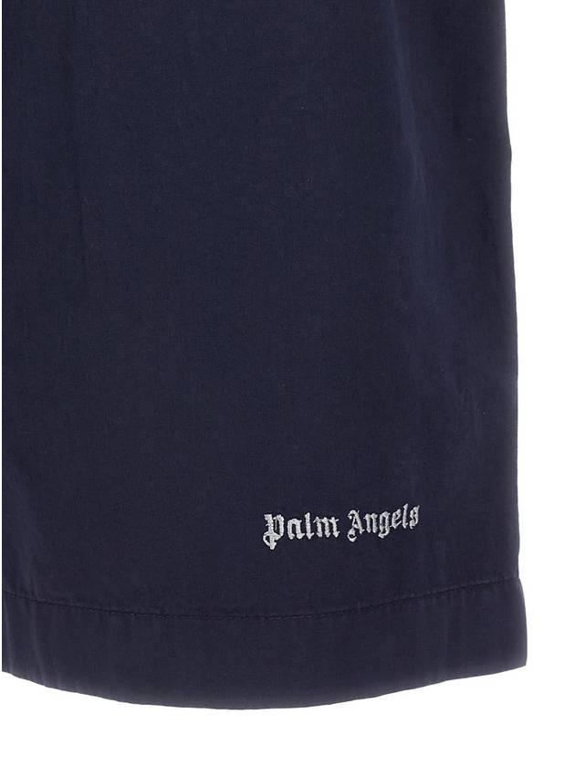 Short Pants Short PMCB051S24FA B003 4603 BLUE BLUE - PALM ANGELS - BALAAN 4