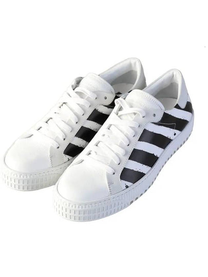 Diagonals Over Low Top Sneakers White - OFF WHITE - BALAAN 2