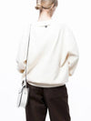 For Woman Women s Soft Two button Collar Knit Ivory W243TP09IV - CHANCE'S NOI - BALAAN 3