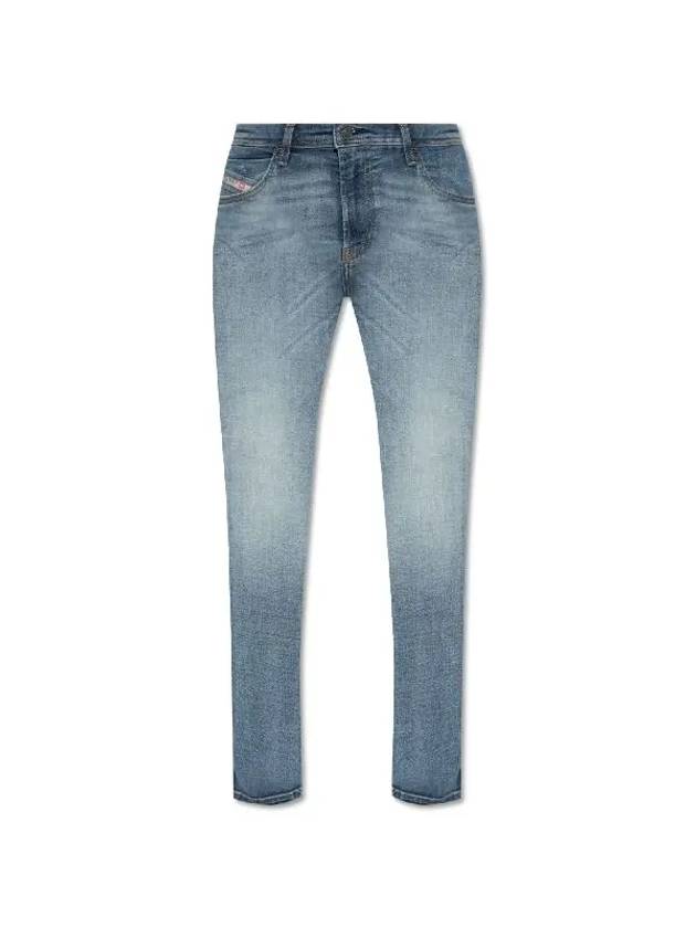 Regular Slim Fit Jeans Navy - DIESEL - BALAAN 2