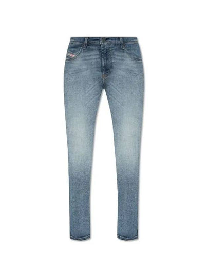 Regular Slim Fit Jeans Navy - DIESEL - BALAAN 2