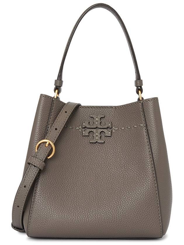 McGraw Small Tote Bag Brown - TORY BURCH - BALAAN 1