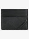 Shadow Diagonal Card Wallet Black - FENDI - BALAAN 3