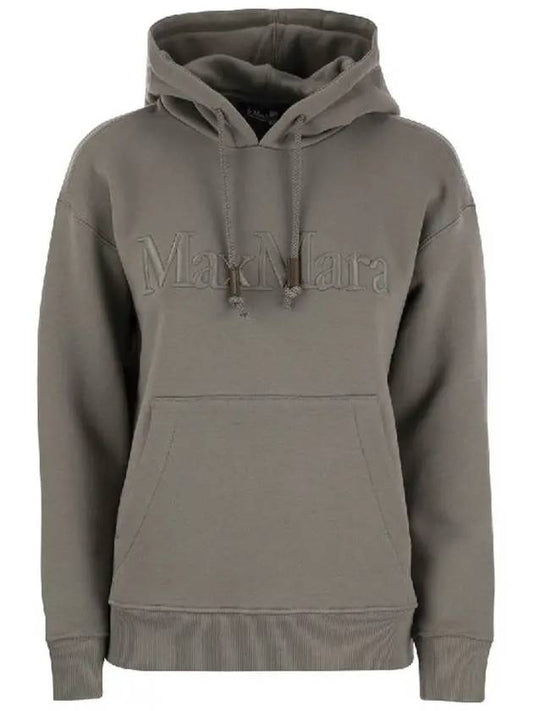 24SS AGRE logo embroidery brushed hoodie 2419921011 003 - MAX MARA - BALAAN 2