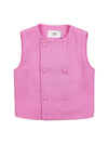 Blazer Sleeveless Pink - AMI - BALAAN 10