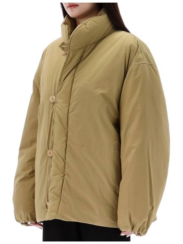 Puffer Blouson Jacket Khaki - LEMAIRE - BALAAN 5