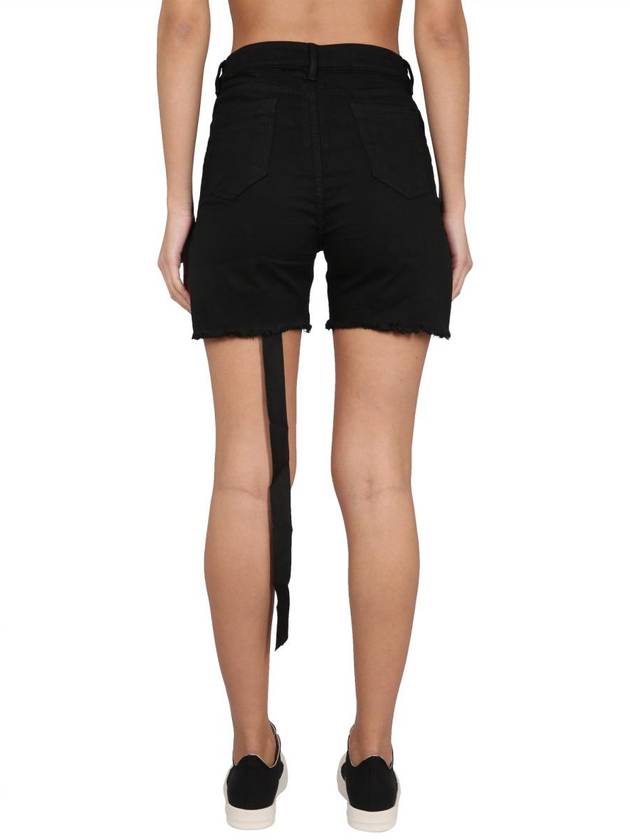 Rick Owens Drkshdw Denim Bermuda Shorts - RICK OWENS - BALAAN 4