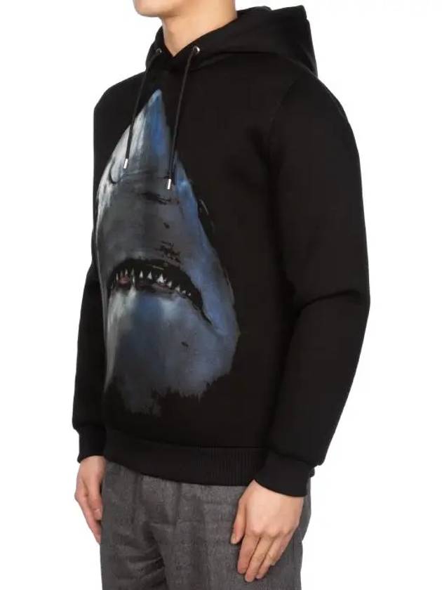 Shark Print Hoodie Black - GIVENCHY - BALAAN 4