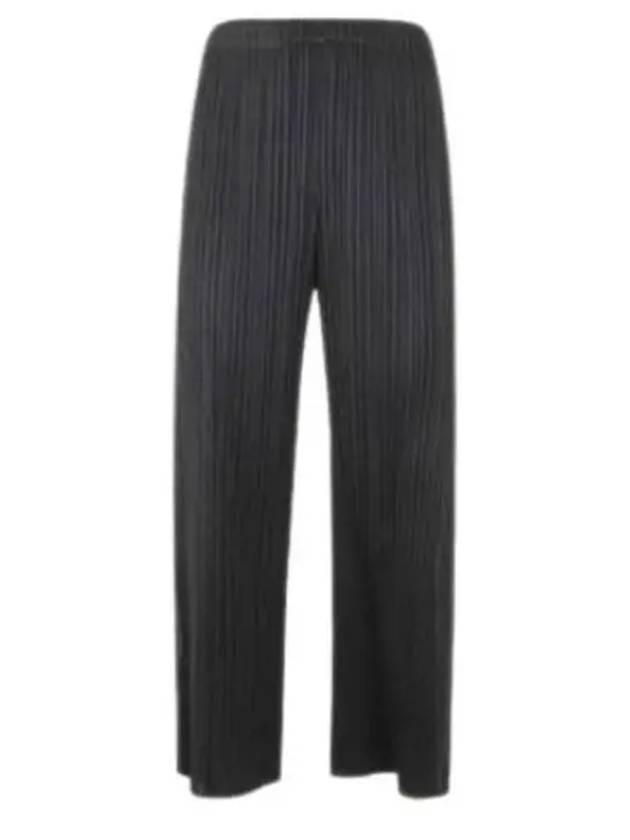 Thicker Bottoms 1 Wide Pants Black - ISSEY MIYAKE - BALAAN 2