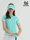 color combination logo Y-collar short-sleeved T-shirt DC2WTS002MT - DUVIK - BALAAN 6