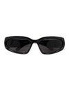 Eyewear Swift Oval Sunglasses Black - BALENCIAGA - BALAAN 4