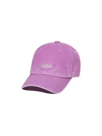 KODAK Apparel Denim Relax Fit Ball Cap PINK - KODO - BALAAN 1