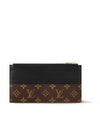 Slim Purse Monogram Card Wallet Brown - LOUIS VUITTON - BALAAN 3