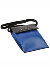 Men's Phone Holder Bag Blue - MARNI - BALAAN.