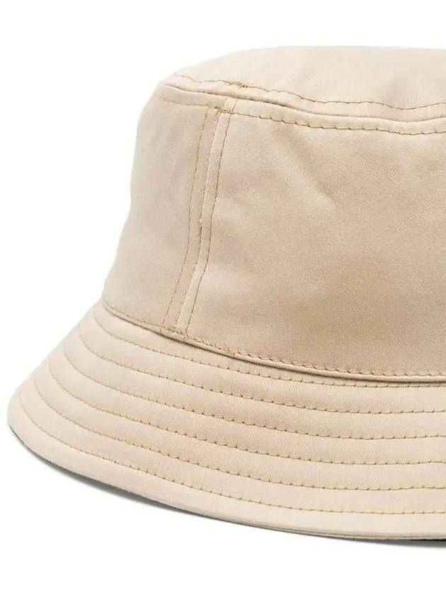 Hailey Logo Bucket Hat Beige - ISABEL MARANT - BALAAN 4