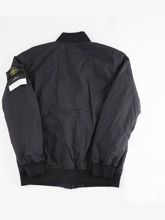 Garment Dyed Crinkle Reps Jacket Black - STONE ISLAND - BALAAN 3