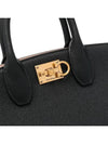 Medium Studio Box Tote Bag Black - SALVATORE FERRAGAMO - BALAAN 9