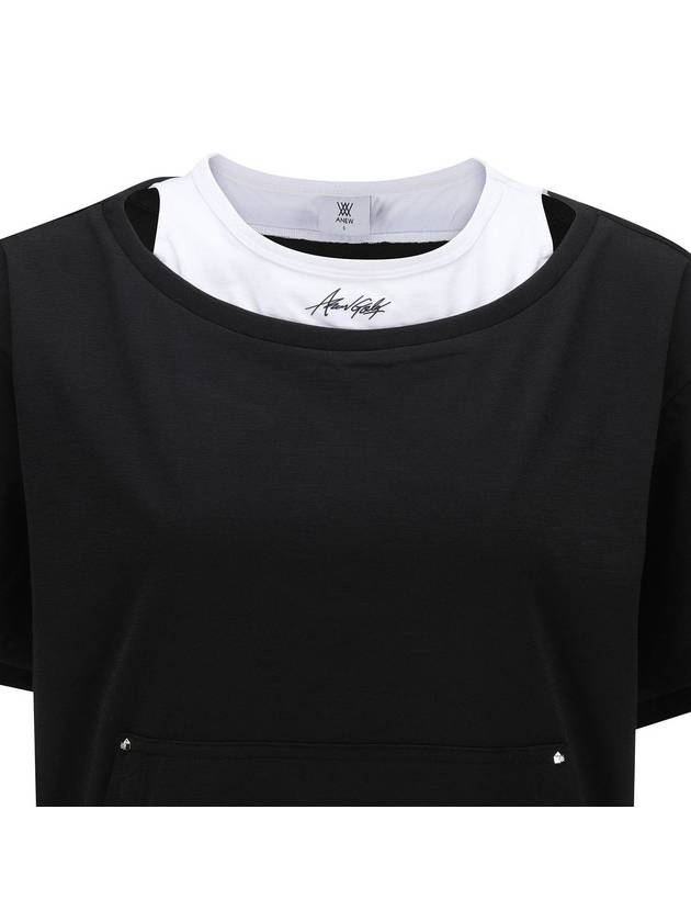 WOMEN LAYERED DETAIL SHIRTBK - ANEWGOLF - BALAAN 5