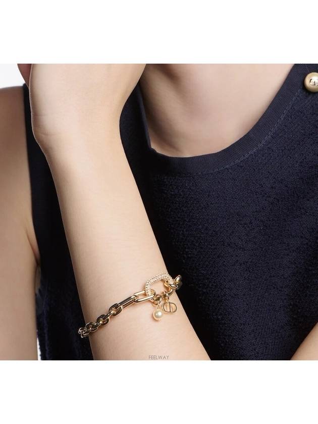 D Fusion Bracelet Gold - DIOR - BALAAN 5