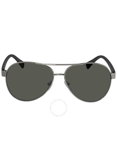 Calvin Klein Green Pilot Men's Sunglasses CK19316S 045 60 - CALVIN KLEIN - BALAAN 1