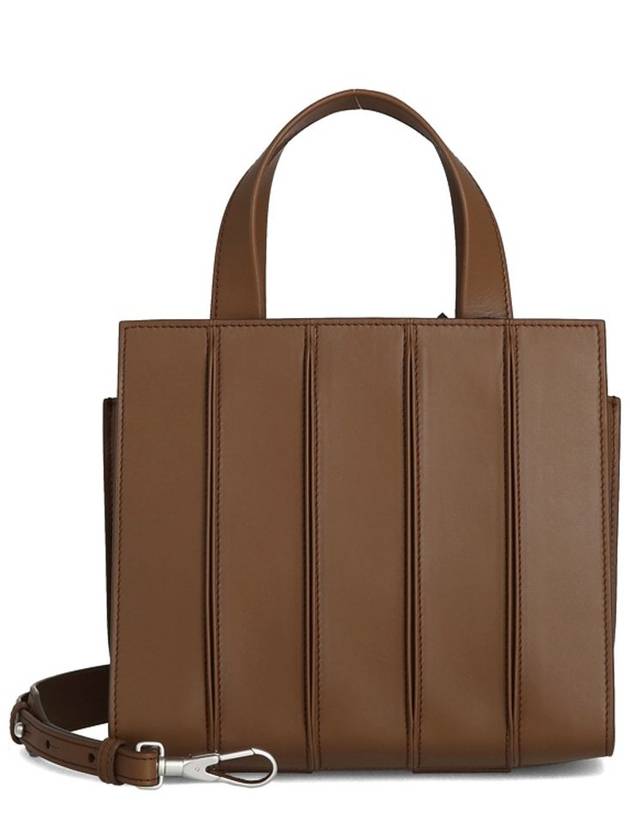 Leather Tote Bag Brown - MAX MARA - BALAAN 1