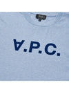 Standard Grand VPC Short Sleeve T-Shirt Blue - A.P.C. - BALAAN 4