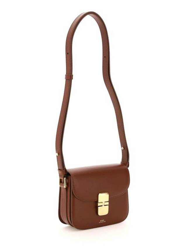 Grace Mini Cross Bag Brown - A.P.C. - BALAAN 4