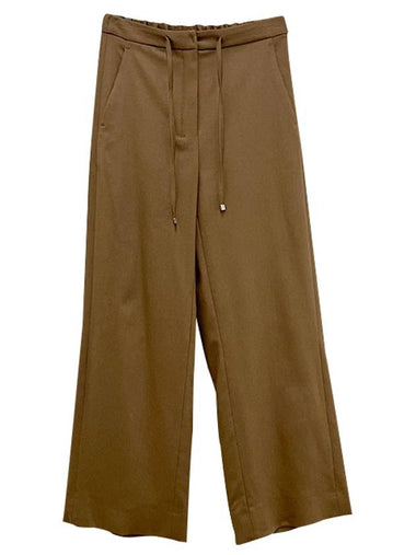 FLORIA Virgin Wool Pants Camel 2429136023600 008 - MAX MARA - BALAAN 1