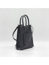 Frances Grainy Leather Mini Tote Bag Black - BURBERRY - BALAAN 4