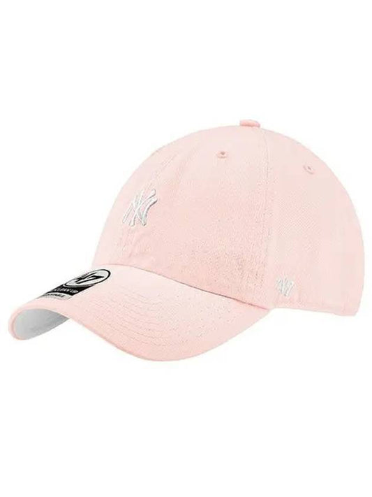 New York Yankees small logo ball cap pink - 47BRAND - BALAAN 1