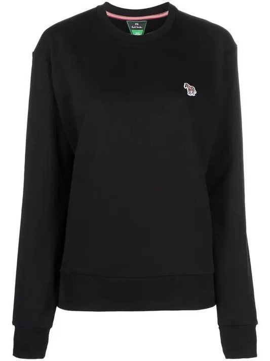 Women's Zebra Logo Sweatshirt Black - PAUL SMITH - BALAAN 1