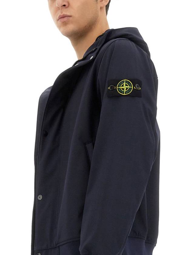 Stone Island Hooded Jacket - STONE ISLAND - BALAAN 4