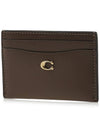 Women's Card Case CM435 DARK STONE - COACH - BALAAN 3