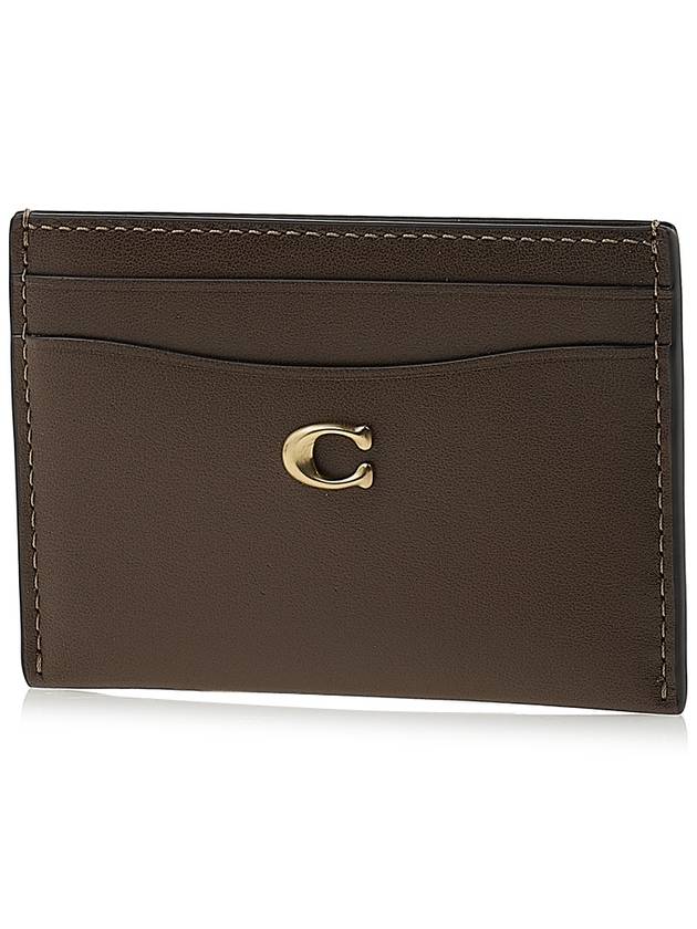 Essential Card Wallet Dark Stone - COACH - BALAAN 3