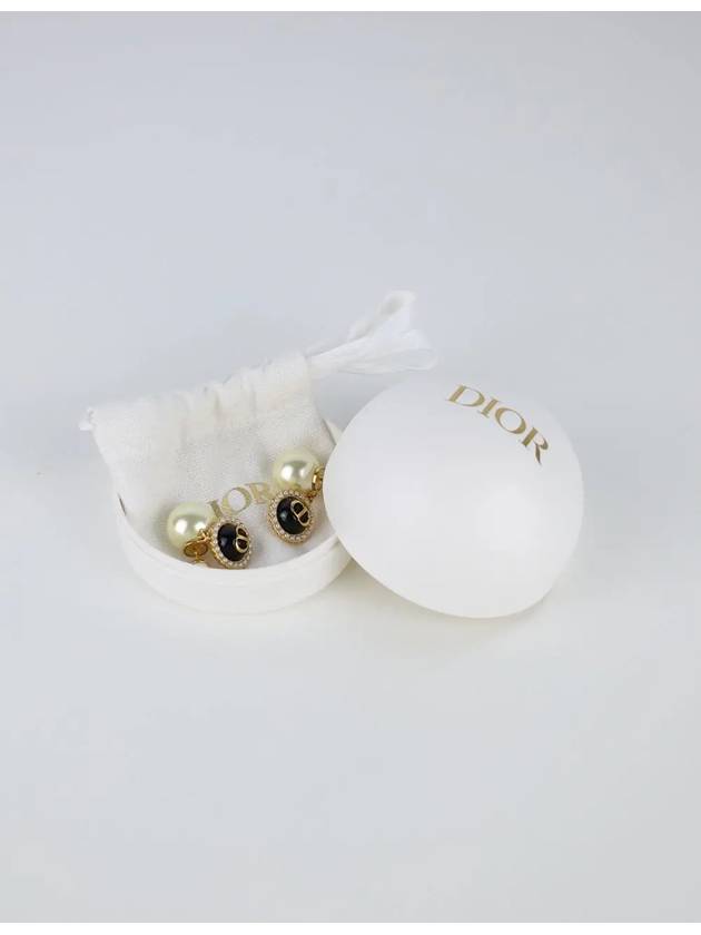 Tribales Resin Pearls Earrings Gold - DIOR - BALAAN 5